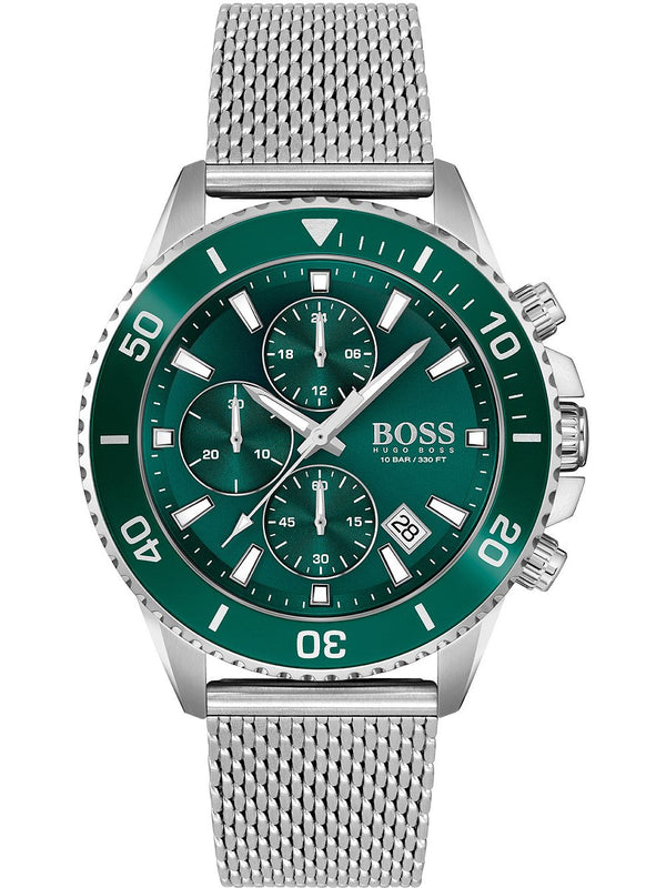 Hugo Boss Admiral Green Dial Men's Watch  1513905 - The Watches Men & CO
