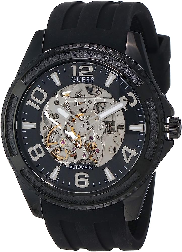 Guess 2025 skeleton watch