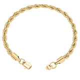 Big Daddy 6MM Gold Rope Bracelet