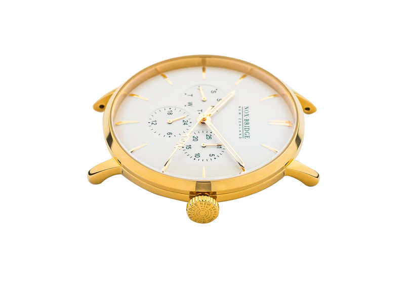 NOX-BRIDGE Classic Alcyone Gold 41MM AG41 - The Watches Men & CO #3
