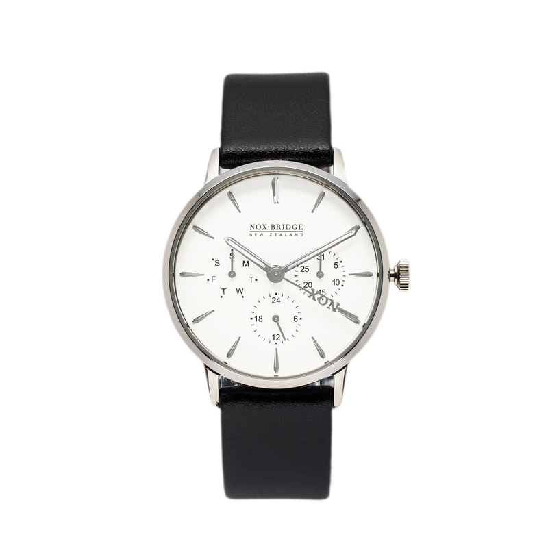 NOX-BRIDGE Classic Capella Silver 36MM  CS36 - The Watches Men & CO