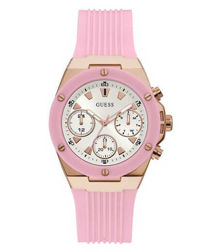 Guess Athena Pink Strap Women's Watch GW0030L4