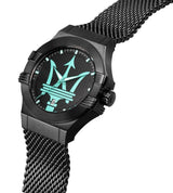 Maserati Potenza Aqua Edition Black Mesh Men's Watch R8853144002 - The Watches Men & CO #4