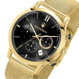 Maserati Ricordo Chronograph Black Dial Men's Watch#R8873633003 - The Watches Men & CO #2