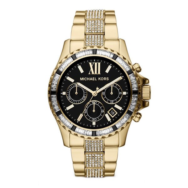 Michael Kors Everest Black Dial Women's Watch  MK5828 - The Watches Men & CO