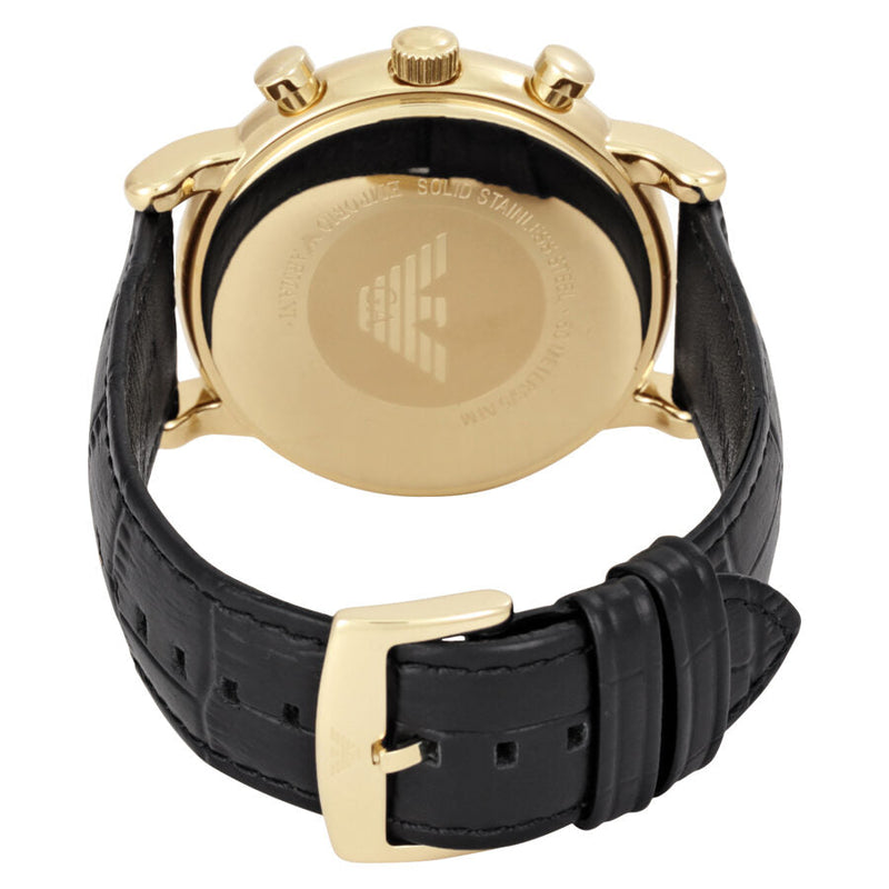Emporio Armani Luigi Chronograph Black Dial Men's Watch #AR1917 - The Watches Men & CO #3