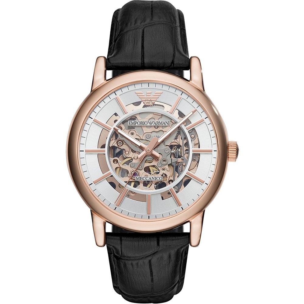 Emporio Armani Automatic Skeleton Dial Men s Watch AR60007 The