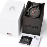 Nixon 51-30 Chrono Black Red Men's Watch A083-2298 - The Watches Men & CO #4