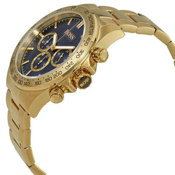 Hugo Boss Ikon Chronograph Blue Enamel Dial Men's Watch #1513340 - The Watches Men & CO #2