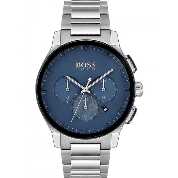 Hugo Boss Peak Blue Dial Chronograph Men's Watch  1513763 - The Watches Men & CO