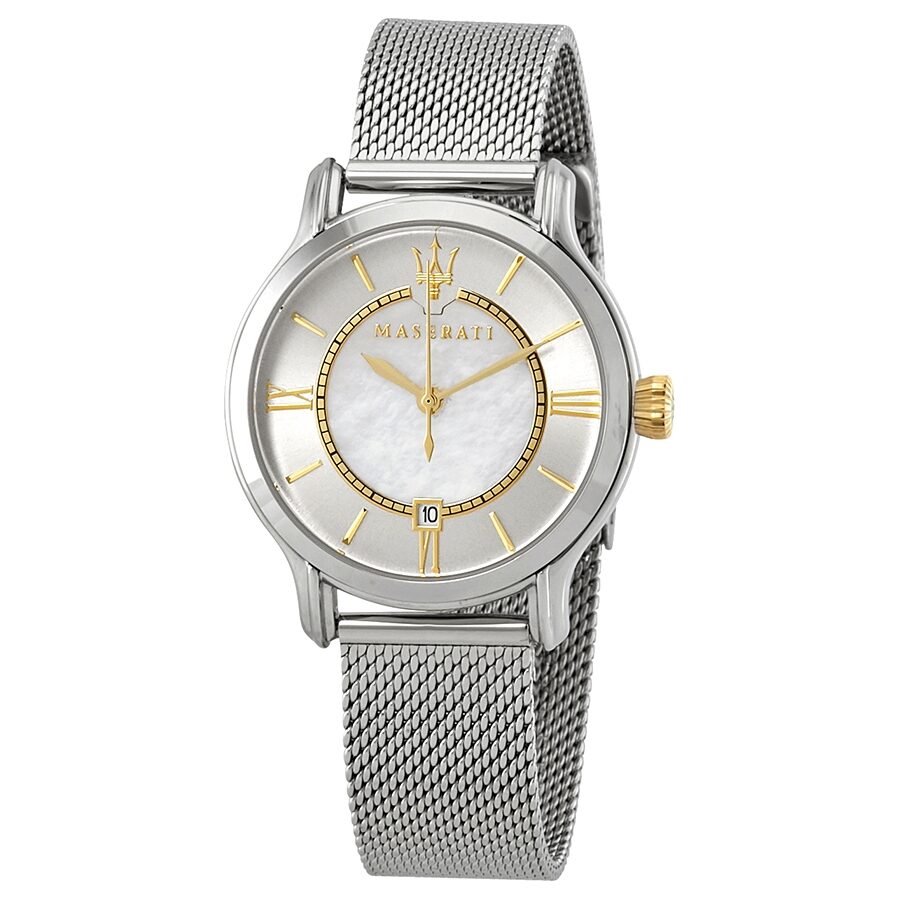 Maserati Epoca Mother of Pearl Dial Ladies Watch R8853118504