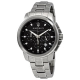 Maserati Successo Chronograph Black Dial Men's Watch R8873621001 - The Watches Men & CO