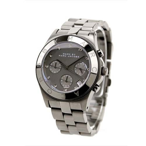 Marc by Marc Jacobs Blade Black Stainless Steel Watch 40mm  MBM3103 - The Watches Men & CO