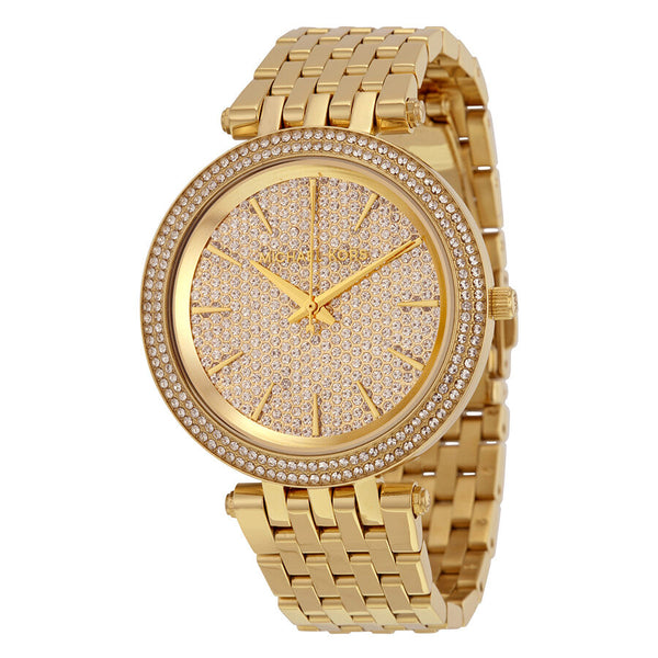 Michael Kors Darci Crystal Pave Dial Ladies Watch MK3438 - The Watches Men & CO