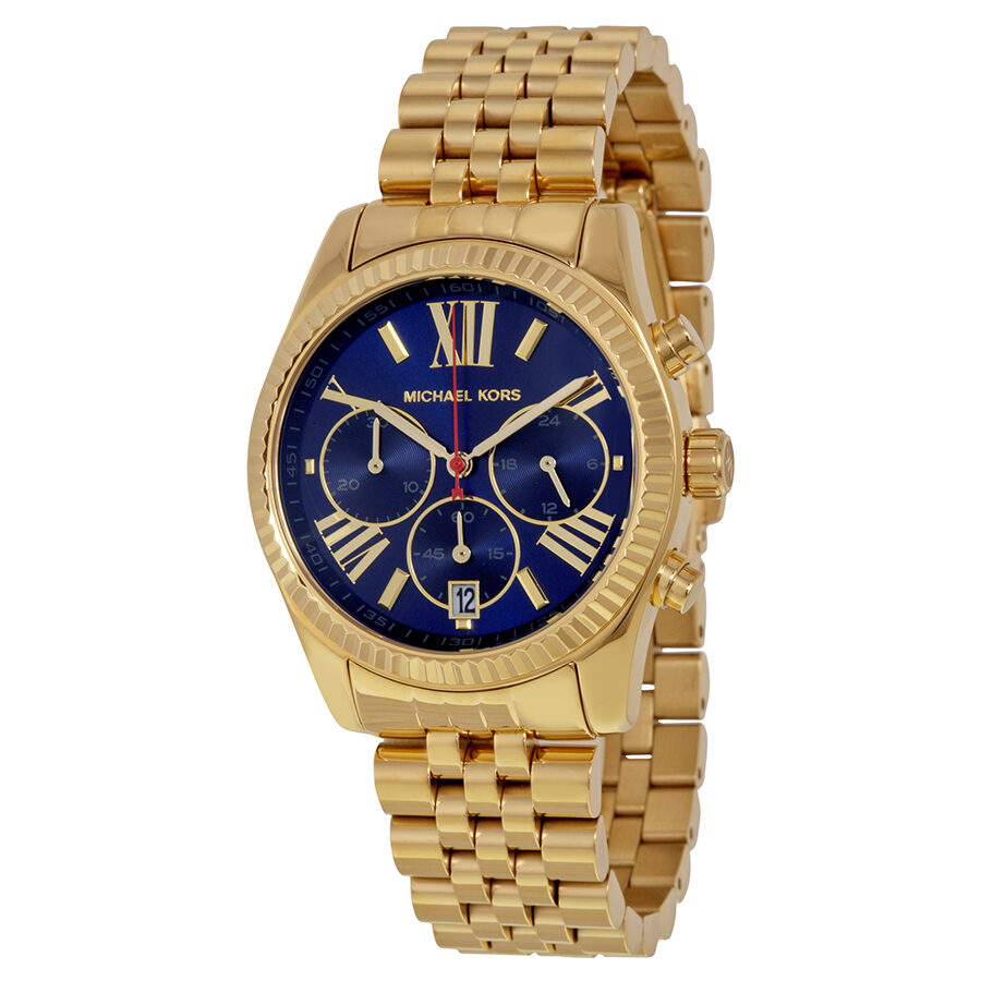 Michael kors ladies watch best sale blue dial