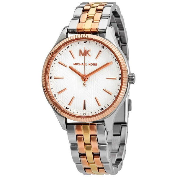 Michael Kors Lexington Quartz White Dial Ladies Watch MK6642 - The Watches Men & CO