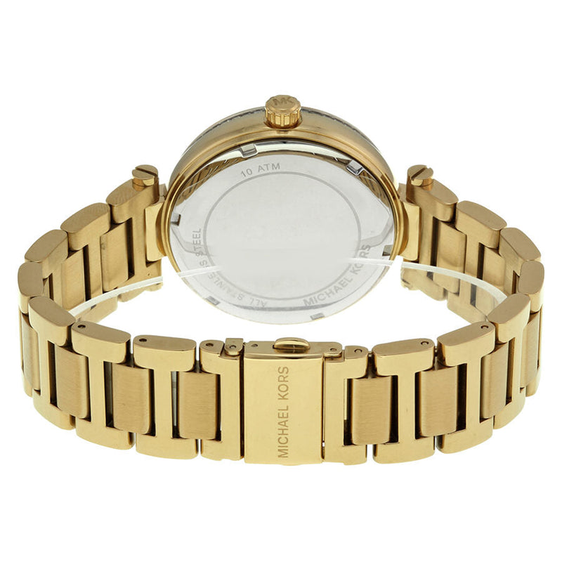 Michael Kors Skylar Emerald Green Dial Gold-tone Ladies Watch #MK6065 - The Watches Men & CO #3