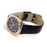 Marc Jacobs Womens 'Mandy' Quartz Stainless Steel and Leather Watch MJ1565 - The Watches Men & CO #3
