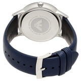 Emporio Armani Renato Blue Leather Men's Watch AR11119 - The Watches Men & CO #3