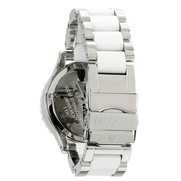 Nixon 42-20 Silver Steel Band Men's Watch A037-898