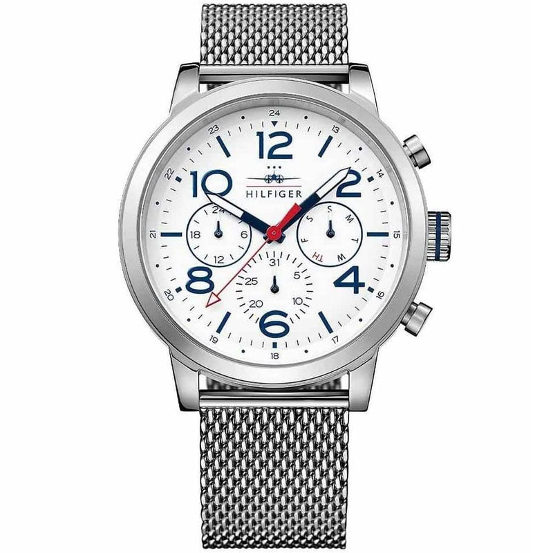 Tommy Hilfiger Jake Chronograph White Dial Men's Watch 1791233