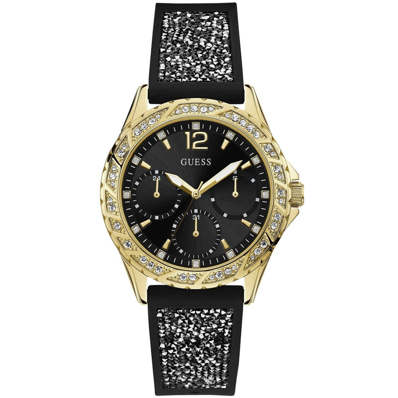 Guess Analog Black Dial Women's Watch W1096L3