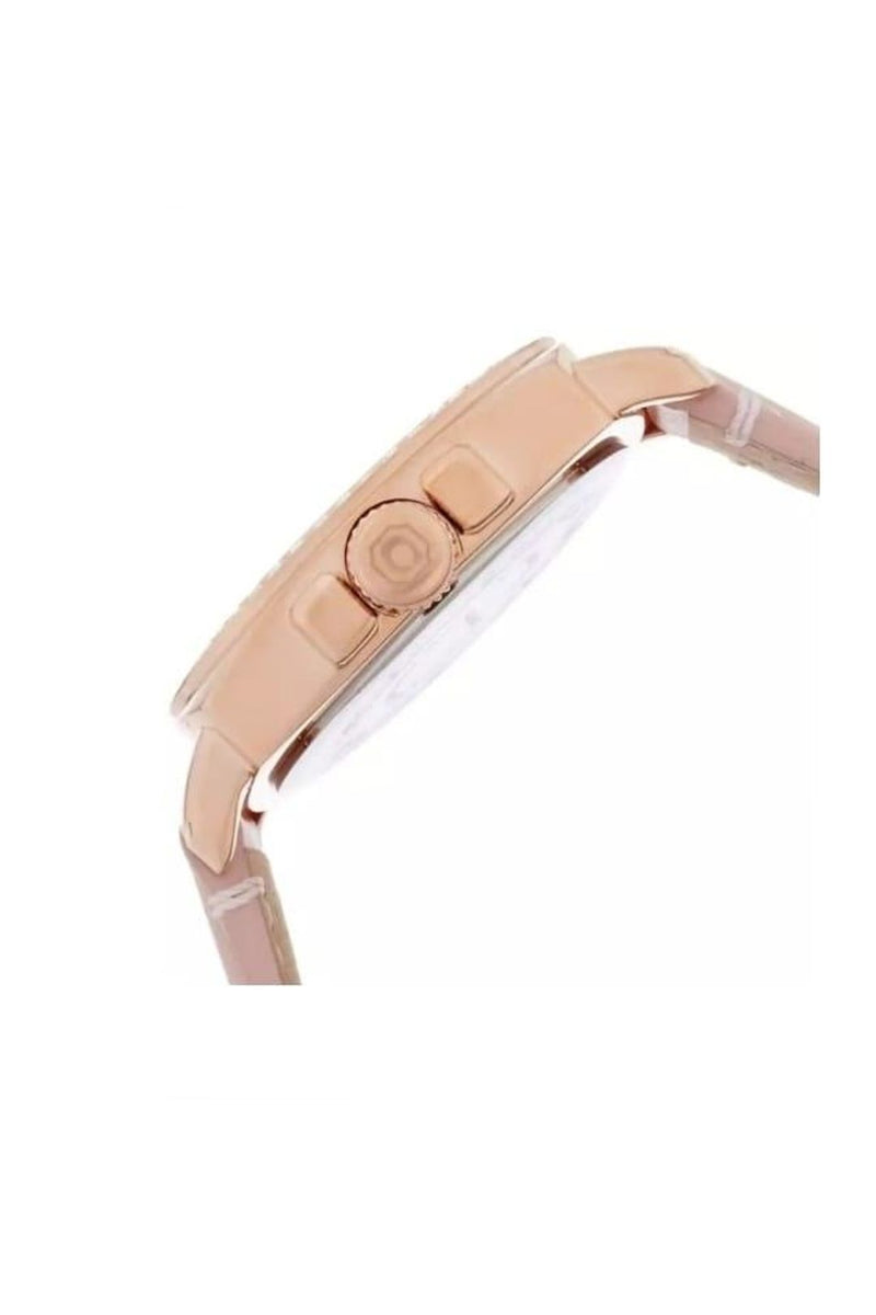 Coach Pink Leather Rose Gold Case Women's Watch 14503151