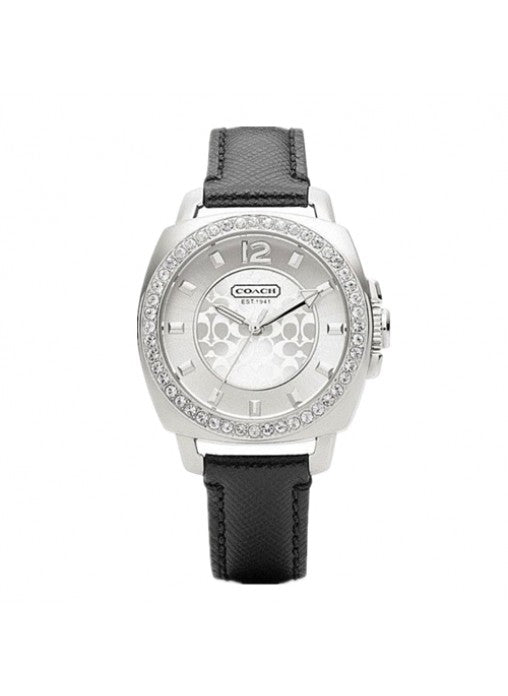 Coach Watch Black Leather Women's Watch 14503152