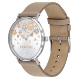 Coach Perry Quartz Silver Floral Dial Ladies Watch 14503326