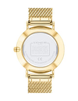 Coach Perry Silver Dial Gold Stainless Steel Women's Watch 14503385