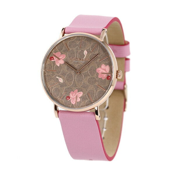 Coach Quartz Fawn Floral Dial Ladies Watch 14503442