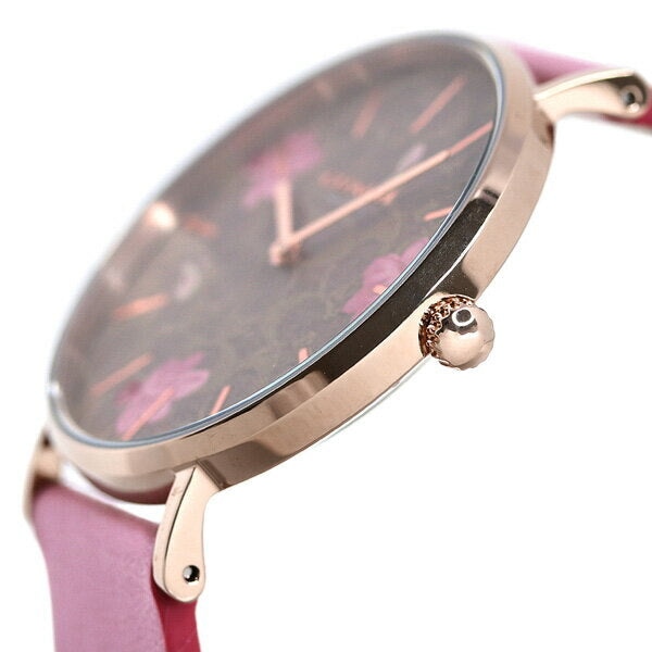 Coach Quartz Fawn Floral Dial Ladies Watch 14503442