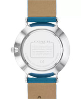 Coach Perry Blue Leather Strap Women's Watch 14503475