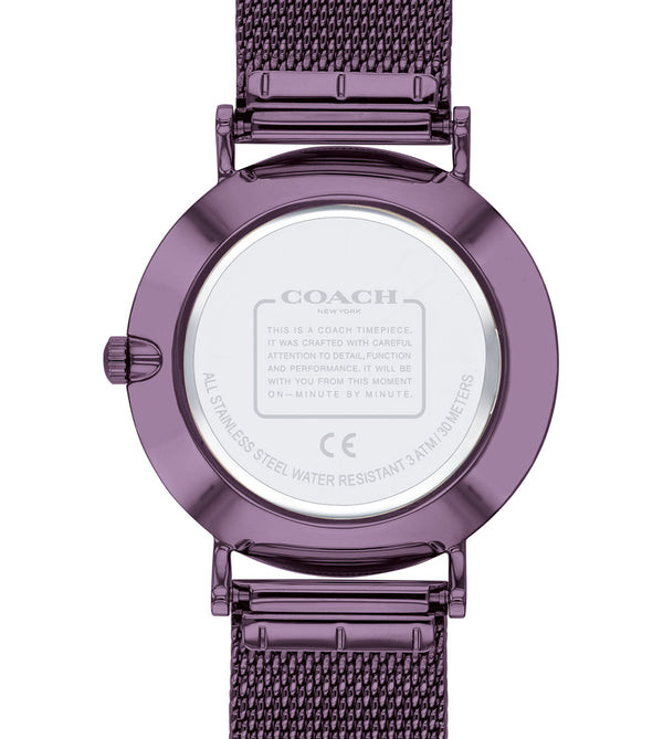 Coach Perry Purple Dial Women's Watch