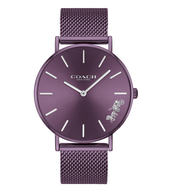 Coach Perry Purple Dial Women's Watch