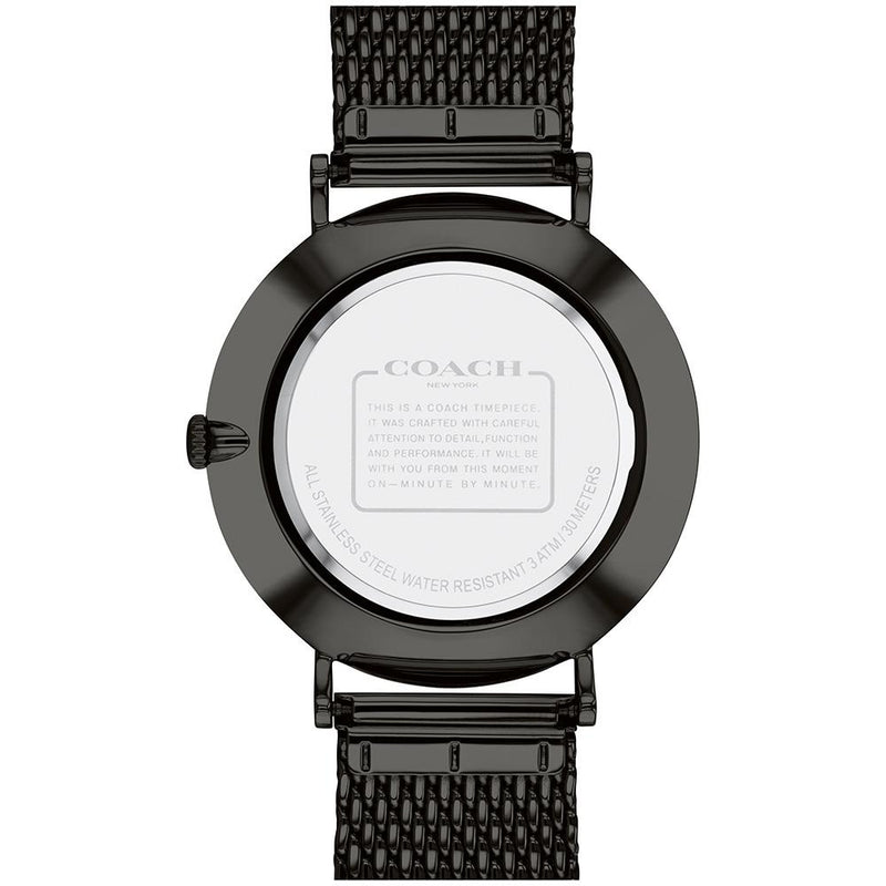 Coach Charles Black Mesh Men's Watch 14602148