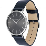 Coach Charles Navy Strap Grey Dial Men's Watch 14602150