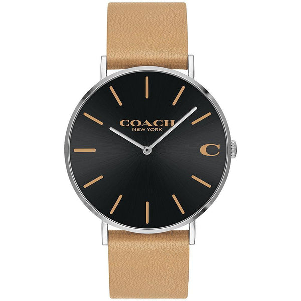 Coach Charles Classic Leather Men's Watch 14602155