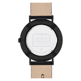 Coach Charles Black Leather Men's Watch 14602434