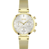 Hugo Boss Flawless Gold Mesh Women's Watch  1502552 - The Watches Men & CO