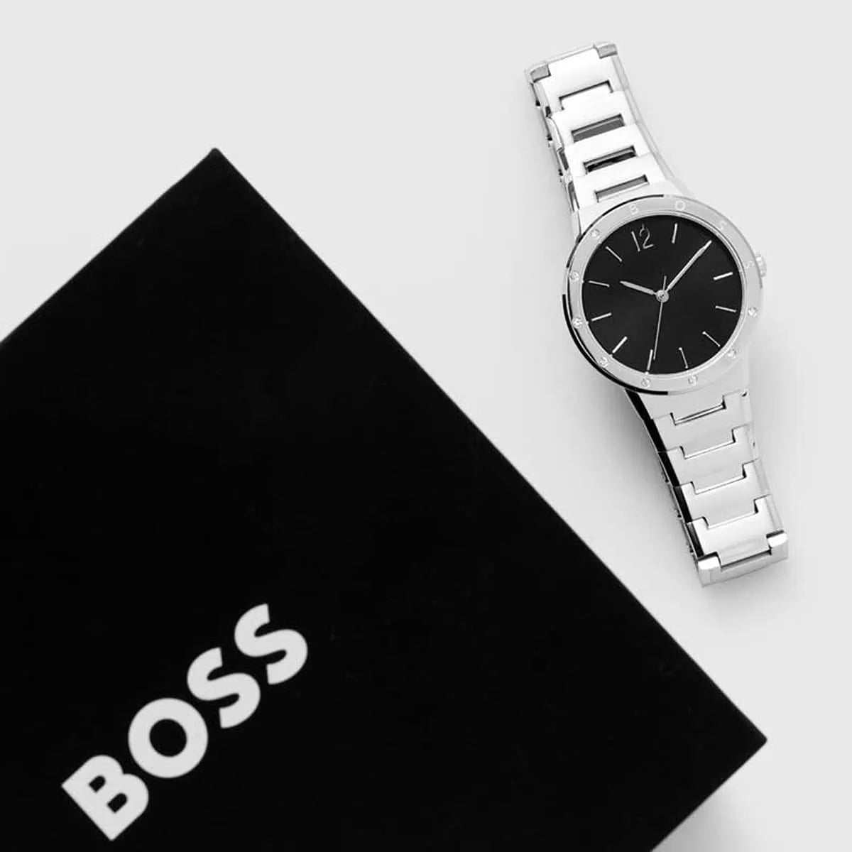 Hugo Boss Breath women's watch with black BOSS branded box