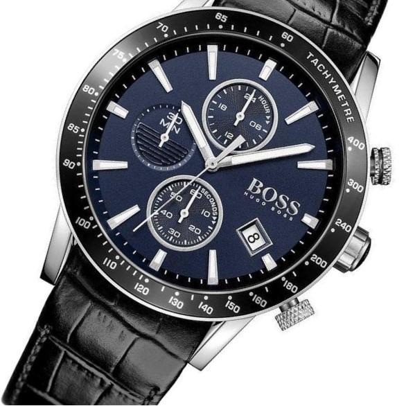 Hugo Boss Rafale Chronograph Blue Dial Men's Watch 1513391 Water resistance: 50 meters / 165 feet Movement: Quartz   