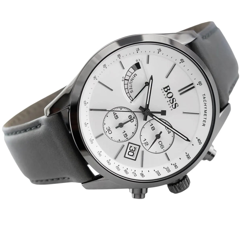 Hugo Boss Grand Prix Grey Dial Men's Watch 1513633