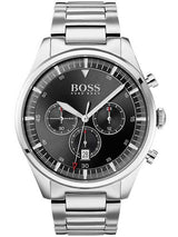 Hugo Boss Pioneer Silver Stainless Steel Men's Watch  1513712 - The Watches Men & CO