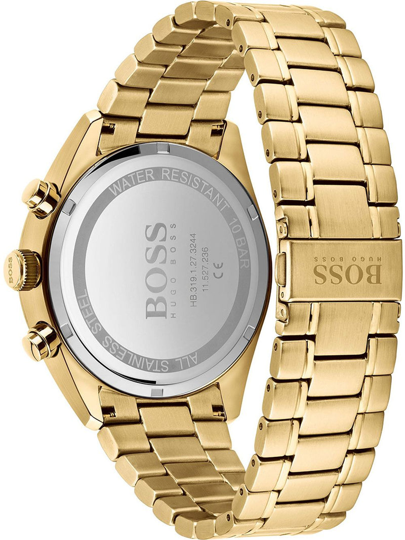 Hugo Boss Champion Gold Chronograph Men's Watch 1513848 - The Watches Men & CO #3