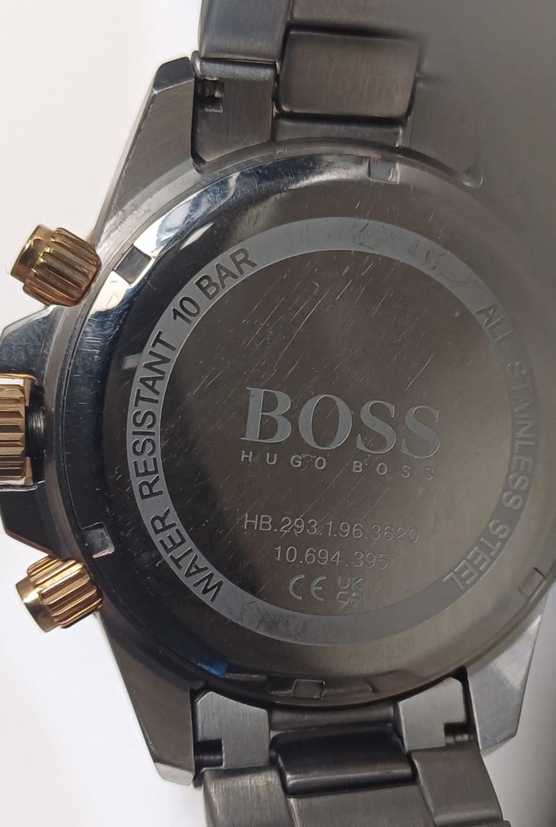 Hugo Boss Admiral Two Tone Chronograph Men's Watch 1513908 (DEFECT)