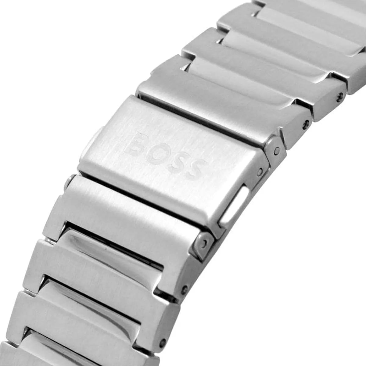 HUGO BOSS Candor stainless steel bracelet with metal links and clasp