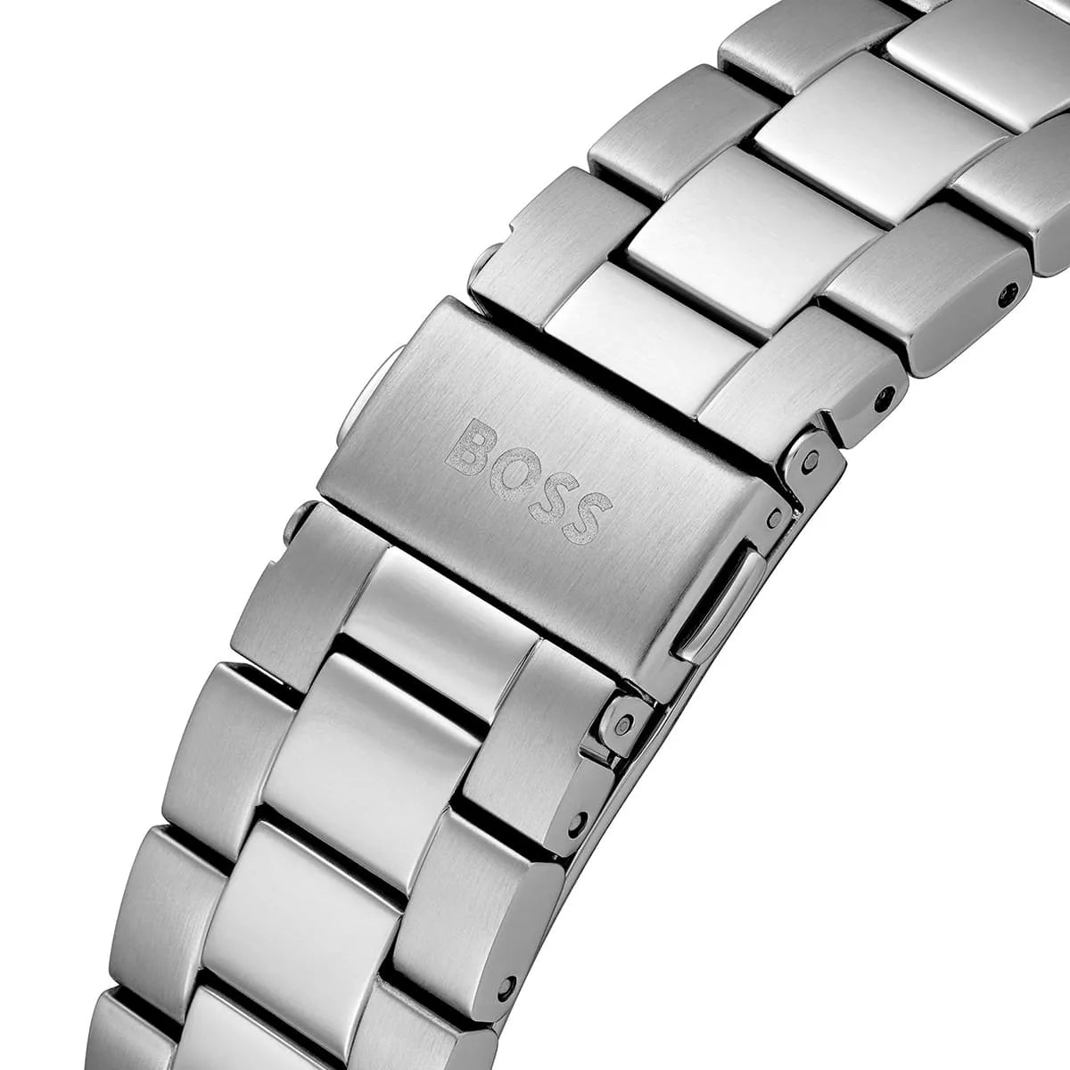 Hugo Boss stainless steel bracelet with branded clasp