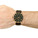 Tommy Hilfiger Multi-function Brown Leather Men's Watch 1710379 - The Watches Men & CO #5