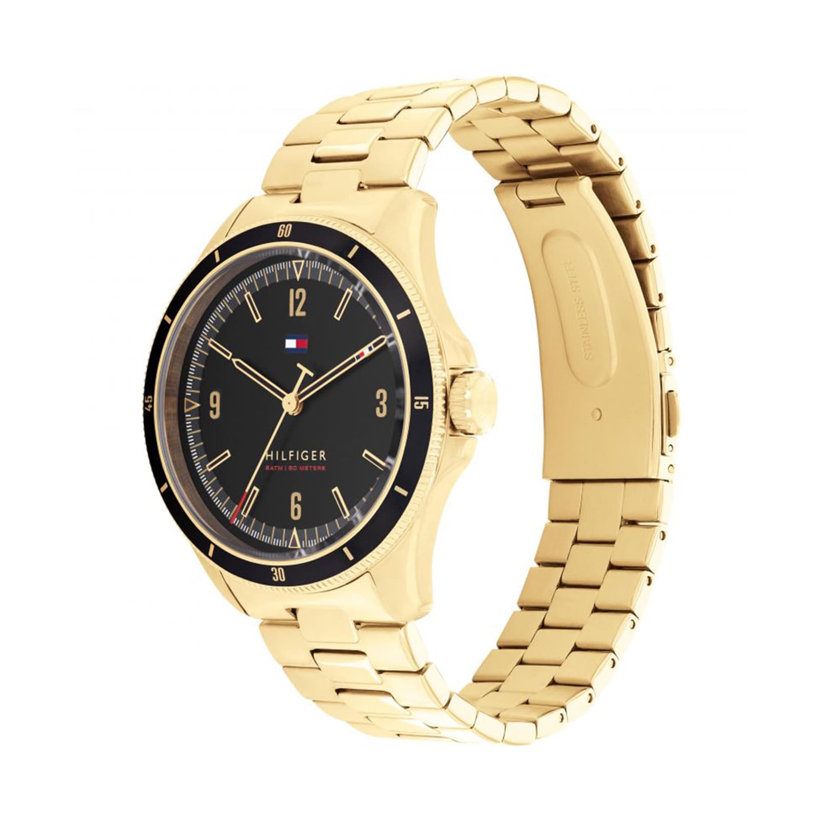 Tommy Hilfiger Maverick Black Dial Gold Men's Watch - 1791903 1791903 - Image 2